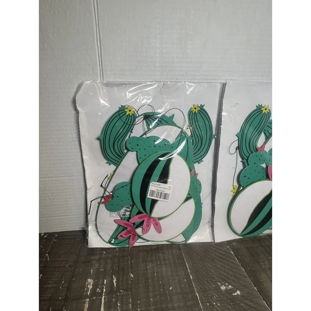 KatchOn Hanging Cactus Centerpieces Pack of 6 Cactus Party Decorations Lot Of 2‎